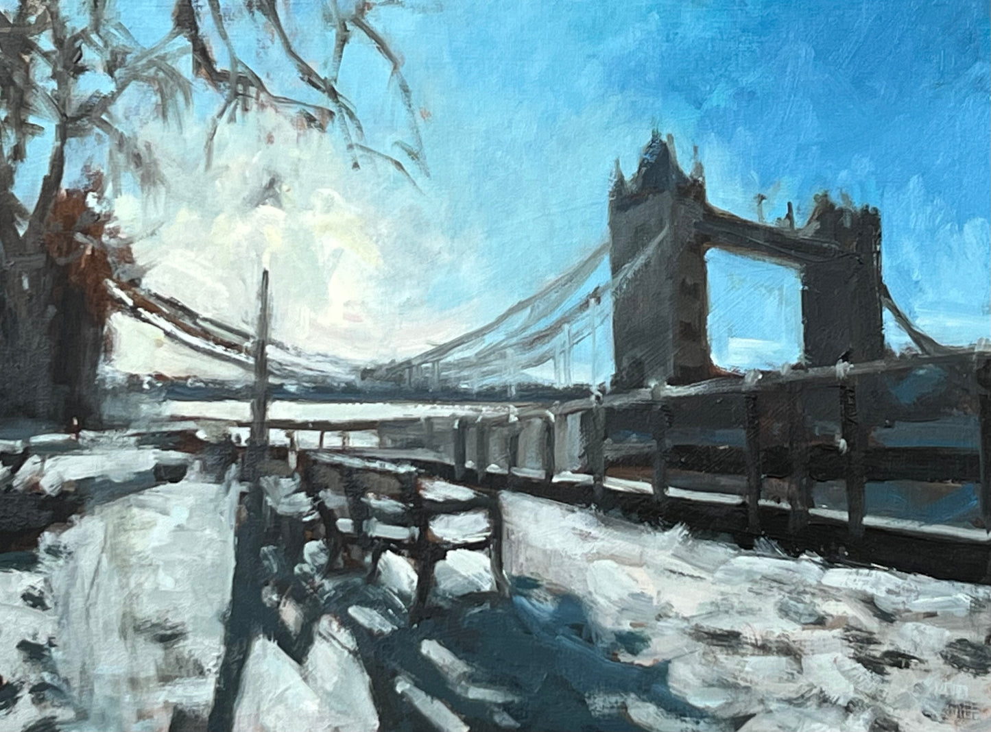 Winter at Tower Bridge