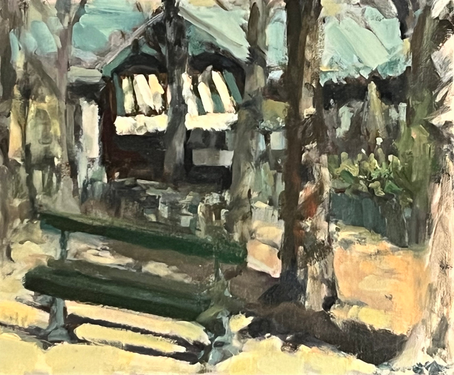 Jardin du Luxembourg, Winter Sun