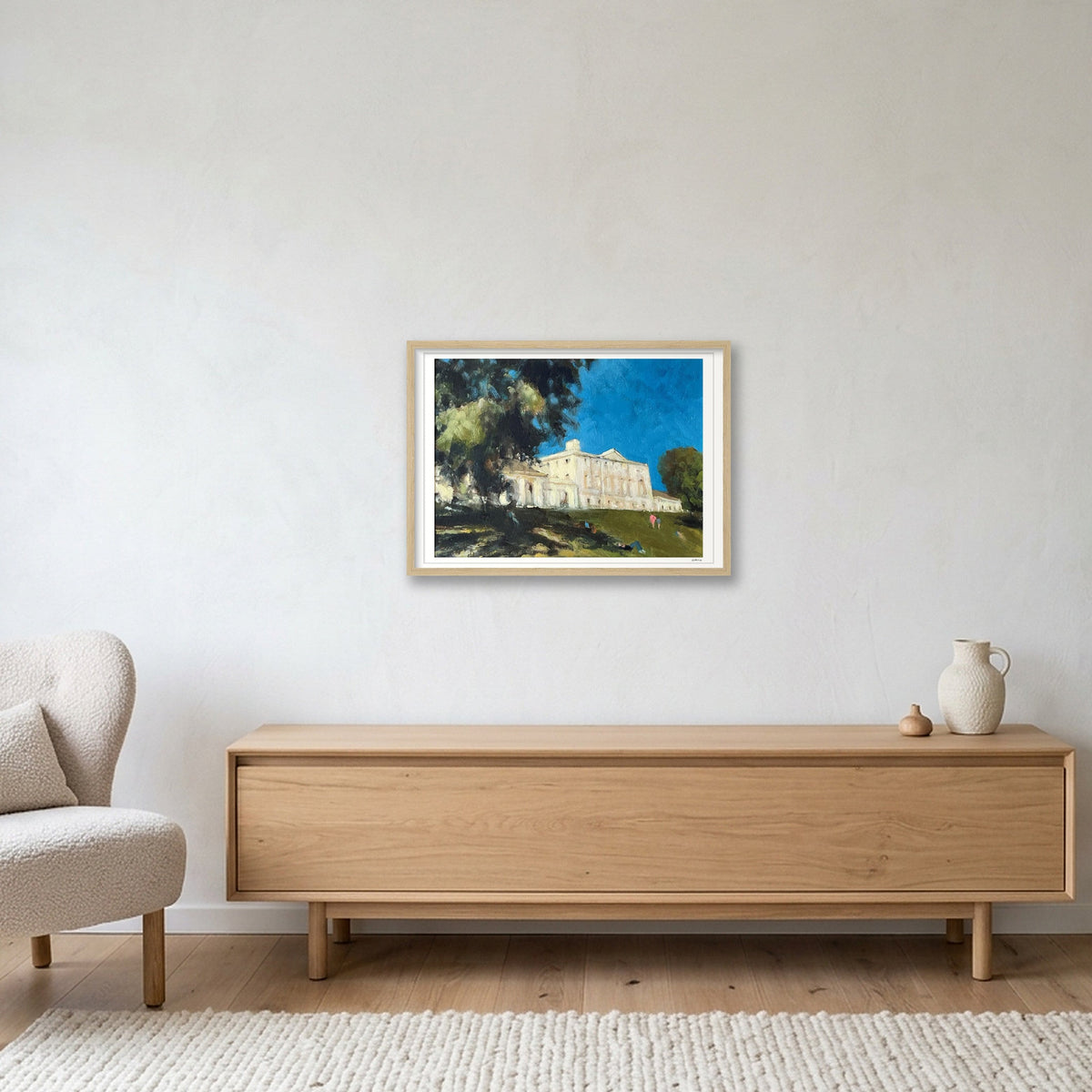 Kenwood, Summer — 59×42cm, 23×17" Oak Frame