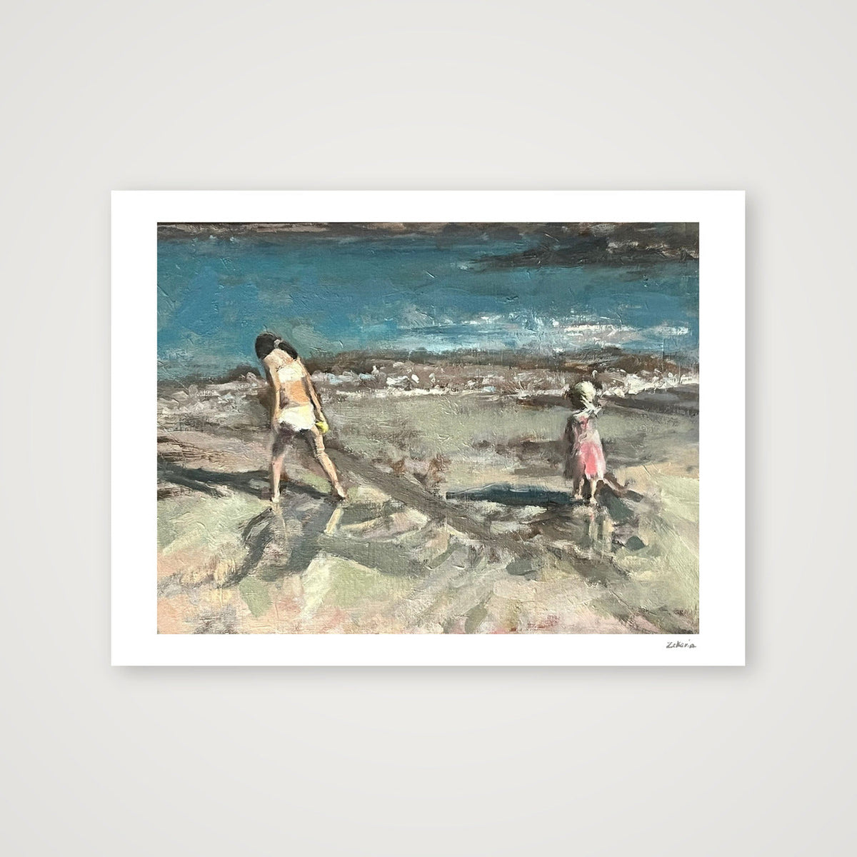 Find Seashells with Me — 40×30cm, 16×12" Print only