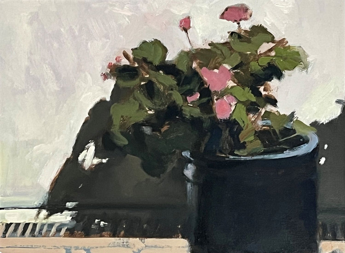 Blue Garden Pot, Strong Sunlight II