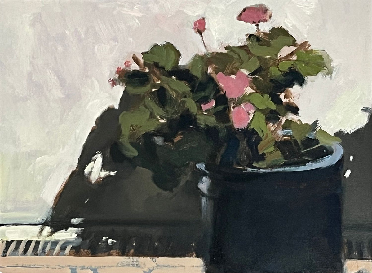 Blue Garden Pot, Strong Sunlight II